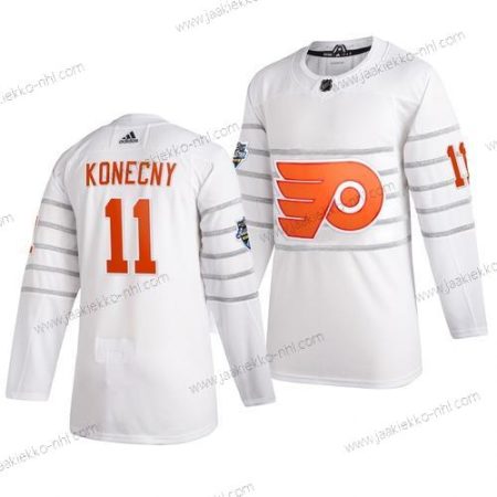 Adidas Miesten Philadelphia Flyers #11 Travis Konecny Valkoinen 2020 NHL All-Star Game Paita