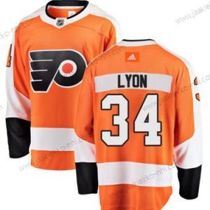 Adidas Miesten Philadelphia Flyers #34 Alex Lyon Kotiottelupaita Fanatics Oranssi Paita