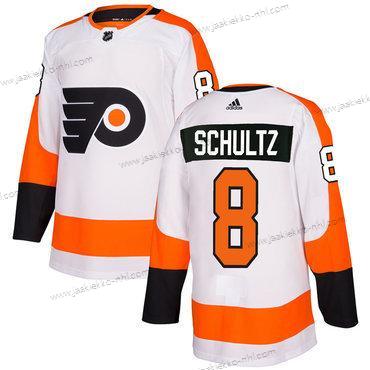 Adidas Miesten Philadelphia Flyers #8 Dave Schultz Valkoinen Aito Ommeltu NHL Paita