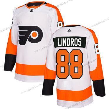 Adidas Miesten Philadelphia Flyers #88 Eric Lindros Valkoinen Aito Ommeltu NHL Paita