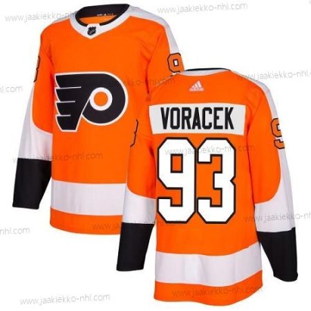 Adidas Miesten Philadelphia Flyers #93 Jakub Voracek Oranssi Kotiottelupaita Aito Ommeltu NHL Paita