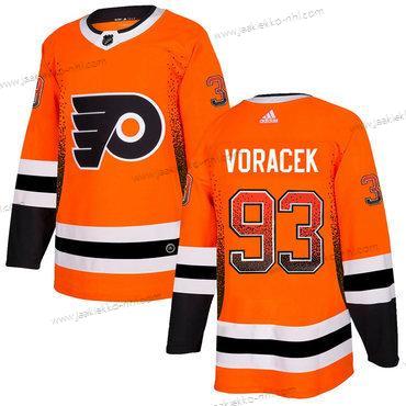 Adidas Miesten Philadelphia Flyers #93 Jakub Voracek Oranssi Paita