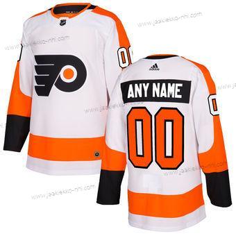 Adidas Miesten Philadelphia Flyers Mukautettu Valkoinen Aito Paita