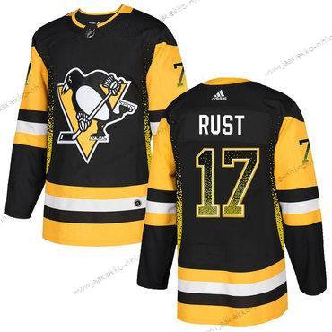 Adidas Miesten Pittsburgh Penguins #17 Bryan Rust Musta Paita