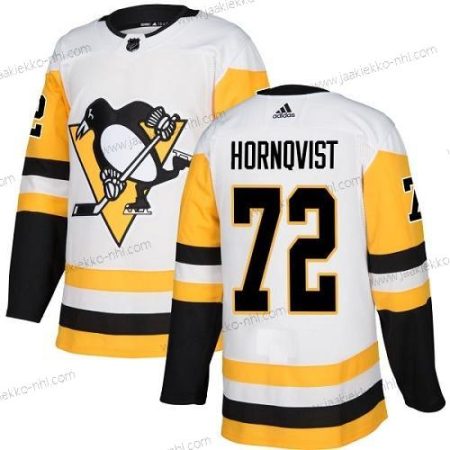 Adidas Miesten Pittsburgh Penguins #72 Patric Hornqvist Valkoinen Vaihtopaita Aito Ommeltu NHL Paita