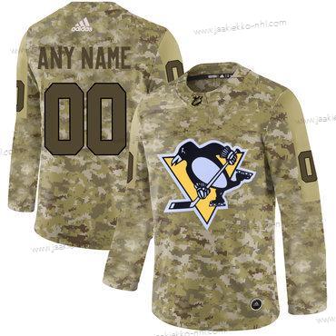 Adidas Miesten Pittsburgh Penguins Mukautettu Maastokuvio Paita