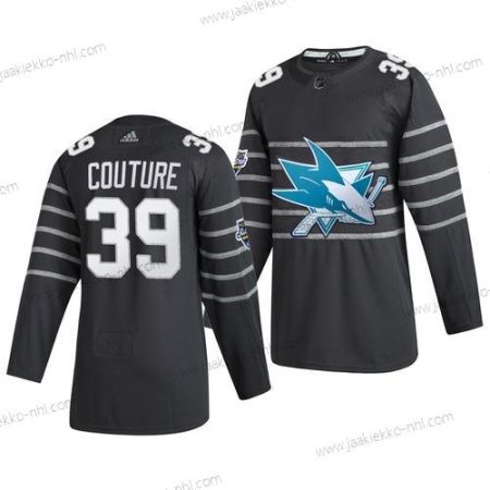 Adidas Miesten San Jose Sharks #39 Logan Couture Harmaa 2020 NHL All-Star Game Paita