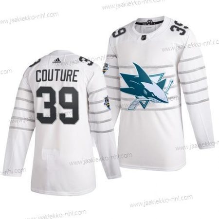 Adidas Miesten San Jose Sharks #39 Logan Couture Valkoinen 2020 NHL All-Star Game Paita