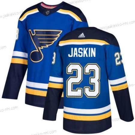 Adidas Miesten St. Louis Blues #23 Dmitrij Jaskin Sininen Kotiottelupaita Aito Ommeltu NHL Paita