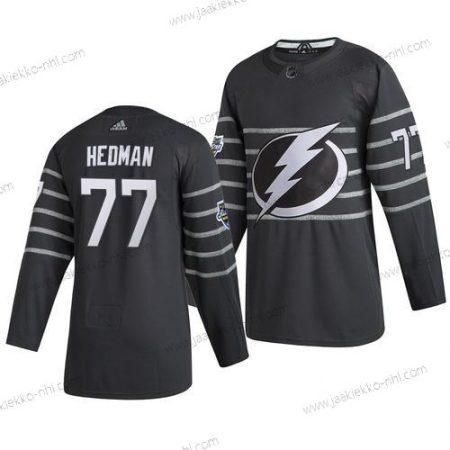 Adidas Miesten Tampa Bay Lightning #77 Victor Hedman Harmaa 2020 NHL All-Star Game Paita