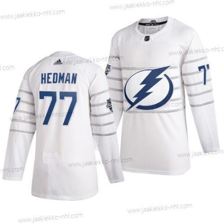 Adidas Miesten Tampa Bay Lightning #77 Victor Hedman Valkoinen 2020 NHL All-Star Game Paita