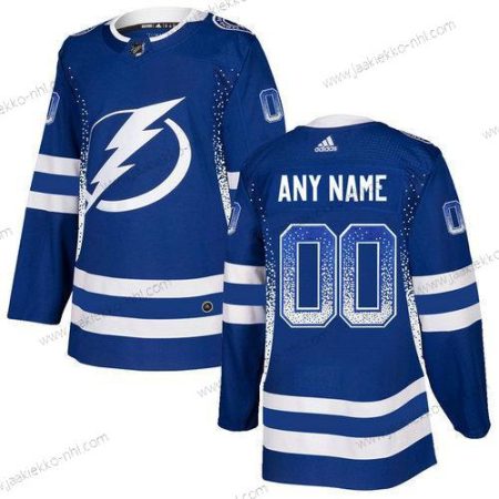 Adidas Miesten Tampa Bay Lightning Mukautettu Sininen Paita