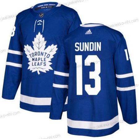 Adidas Miesten Toronto Maple Leafs #13 Mats Sundin Sininen Kotiottelupaita Aito Ommeltu NHL Paita