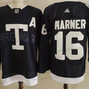 Adidas Miesten Toronto Maple Leafs 16 Mitchell Marner Laivastonsininen 2022 NHL Heritage Klassinen Paita