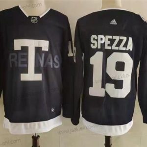 Adidas Miesten Toronto Maple Leafs 19 Jason Spezza Laivastonsininen 2022 NHL Heritage Klassinen Paita