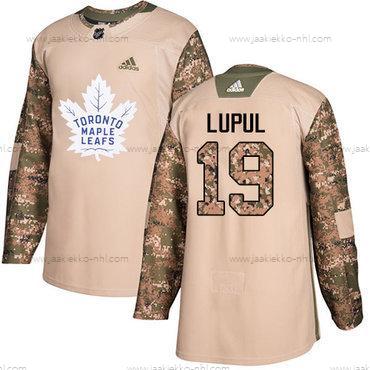 Adidas Miesten Toronto Maple Leafs #19 Joffrey Lupul Maastokuvio Aito 2017 Veterans Day Ommeltu NHL Paita