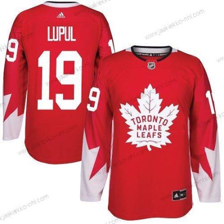 Adidas Miesten Toronto Maple Leafs #19 Joffrey Lupul Punainen Kanadan maajoukkue Aito Ommeltu NHL Paita