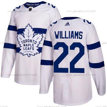 Adidas Miesten Toronto Maple Leafs #22 Tiger Williams Valkoinen Aito 2018 Stadium Series Ommeltu NHL Paita