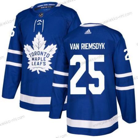 Adidas Miesten Toronto Maple Leafs #25 James Van Riemsdyk Sininen Kotiottelupaita Aito Ommeltu NHL Paita