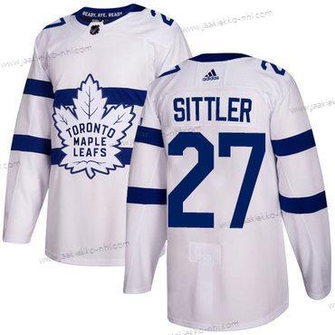 Adidas Miesten Toronto Maple Leafs #27 Darryl Sittler Valkoinen Aito 2018 Stadium Series Ommeltu NHL Paita