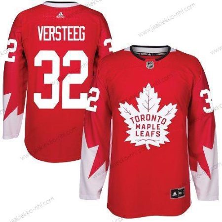 Adidas Miesten Toronto Maple Leafs #32 Kris Versteeg Punainen Kanadan maajoukkue Aito Ommeltu NHL Paita