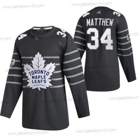 Adidas Miesten Toronto Maple Leafs #34 Auston Matthews Harmaa 2020 NHL All Star Game Paita