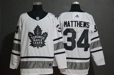 Adidas Miesten Toronto Maple Leafs 34 Auston Matthews Valkoinen 2019 NHL All-Star Paita