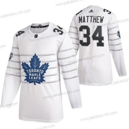 Adidas Miesten Toronto Maple Leafs #34 Auston Matthews Valkoinen 2020 NHL All Star Game Paita