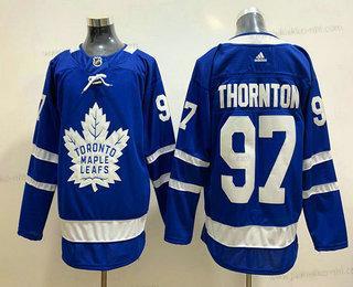 Adidas Miesten Toronto Maple Leafs #34 Joe Thornton Royal Sininen Ommeltu NHL Paita