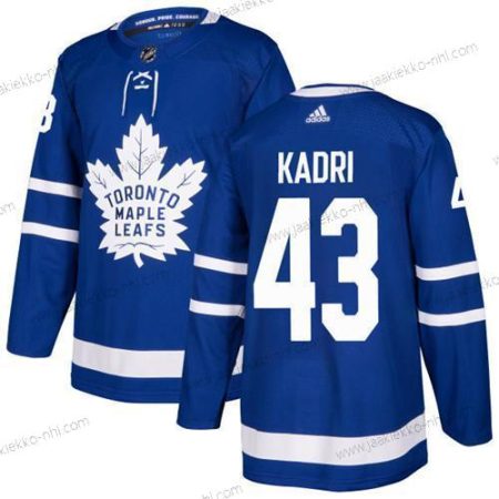 Adidas Miesten Toronto Maple Leafs #43 Nazem Kadri Sininen Kotiottelupaita Aito Ommeltu NHL Paita