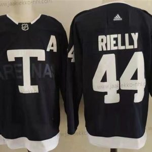 Adidas Miesten Toronto Maple Leafs 44 Morgan Rielly Laivastonsininen 2022 NHL Heritage Klassinen Paita