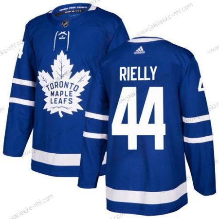 Adidas Miesten Toronto Maple Leafs #44 Morgan Rielly Sininen Kotiottelupaita Aito Ommeltu NHL Paita