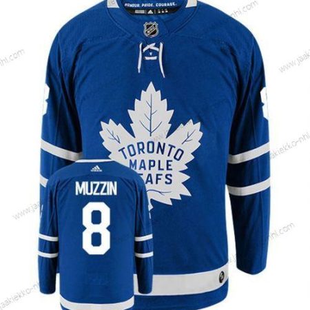 Adidas Miesten Toronto Maple Leafs #8 Jake Muzzin Royal Sininen NHL Kotiottelupaita Aito Paita