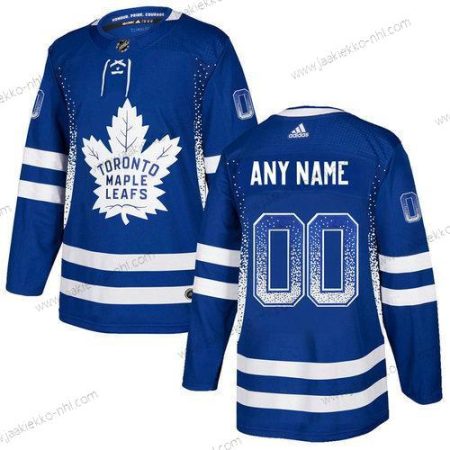 Adidas Miesten Toronto Maple Leafs Mukautettu Sininen Paita