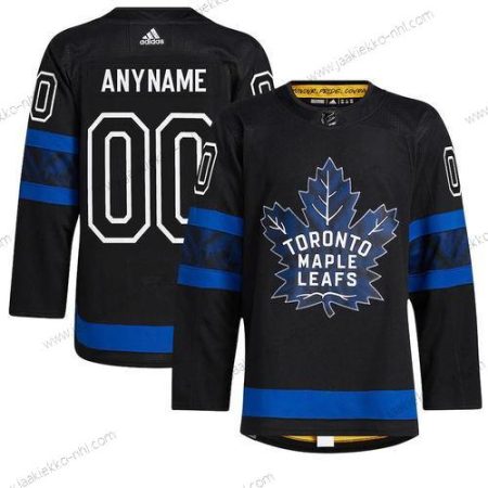 Adidas Miesten Toronto Maple Leafs Mukautettu x Drew House Musta Aito Vaihtopaita NHL Paita