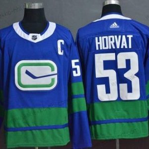 Adidas Miesten Vancouver Canucks #53 Bo Horvat Sininen Paita