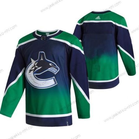 Adidas Miesten Vancouver Canucks Tyhjä Vihreä 2020-21 Käänteinen Retro Vaihtopaita NHL Paita