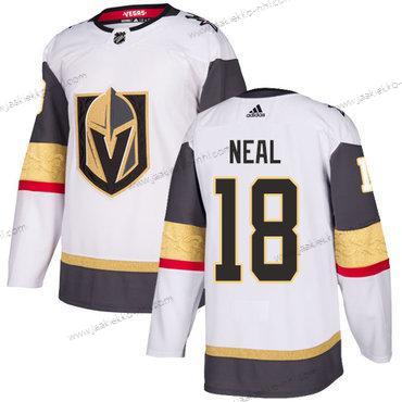 Adidas Miesten Vegas Golden Knights #18 James Neal Valkoinen Road Aito Ommeltu NHL Paita