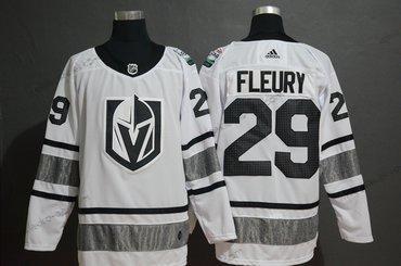 Adidas Miesten Vegas Golden Knights 29 Marc-Andre Fleury Valkoinen 2019 NHL All-Star Game Paita