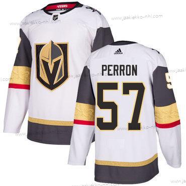 Adidas Miesten Vegas Golden Knights #57 David Perron Valkoinen Road Aito Ommeltu NHL Paita