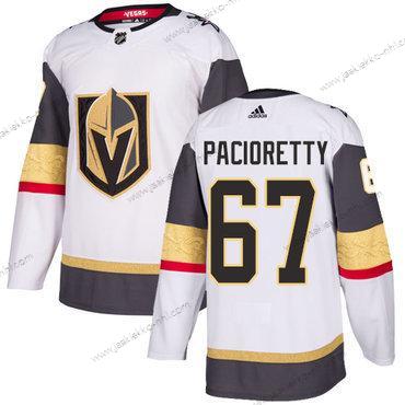 Adidas Miesten Vegas Golden Knights #67 Max Pacioretty Valkoinen Road Aito Ommeltu NHL Paita