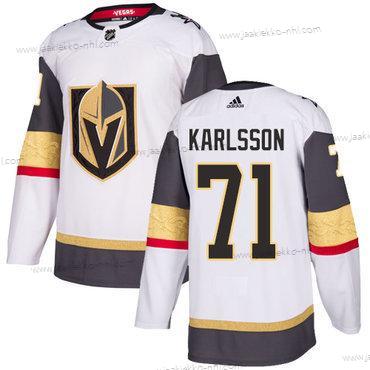 Adidas Miesten Vegas Golden Knights #71 William Karlsson Valkoinen Road Aito Ommeltu NHL Paita