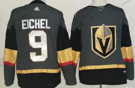 Adidas Miesten Vegas Golden Knights #9 Jack Eichel Harmaa Kotiottelupaita Aito Ommeltu NHL Paita