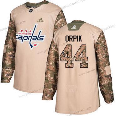 Adidas Miesten Washington Capitals #44 Brooks Orpik Maastokuvio Aito 2017 Veterans Day Ommeltu NHL Paita