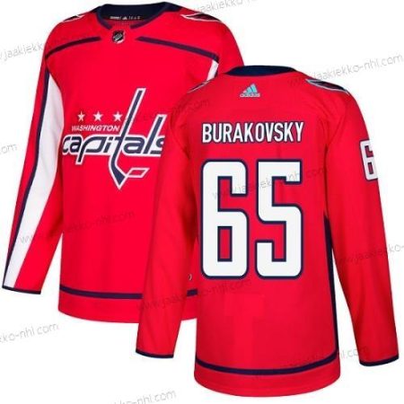 Adidas Miesten Washington Capitals #65 Andre Burakovsky Punainen Kotiottelupaita Aito Ommeltu NHL Paita