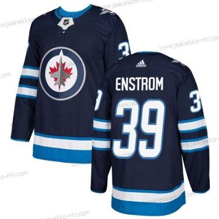 Adidas Miesten Winnipeg Jets #39 Tobias Enstrom Laivastonsininen Sininen Kotiottelupaita Aito Ommeltu NHL Paita