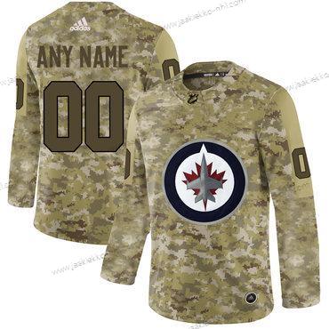 Adidas Miesten Winnipeg Jets Mukautettu Maastokuvio Paita