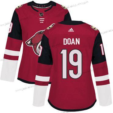 Adidas Naisten Arizona Coyotes #19 Shane Doan Punainen Kotiottelupaita Aito Ommeltu NHL Paita