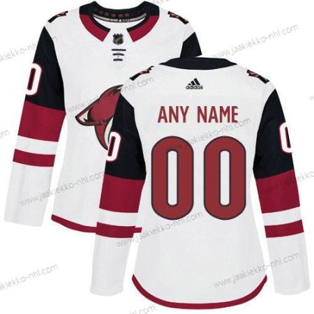 Adidas Naisten Arizona Coyotes Mukautettu Valkoinen Aito NHL Paita