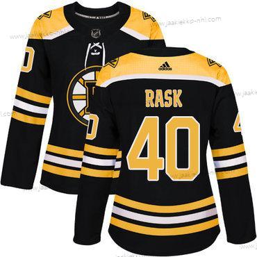 Adidas Naisten Boston Bruins #40 Tuukka Rask Musta Kotiottelupaita Aito Ommeltu NHL Paita